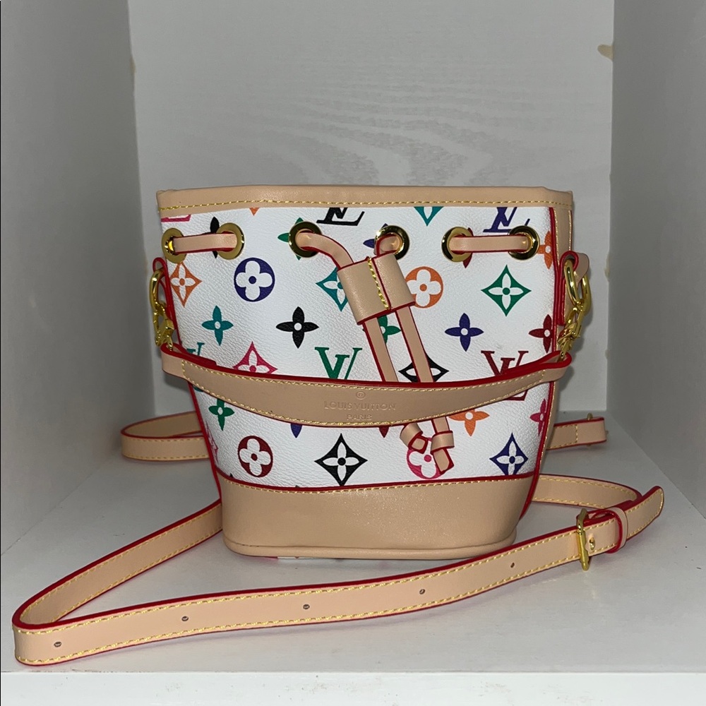 Multicolor Bucket Bag